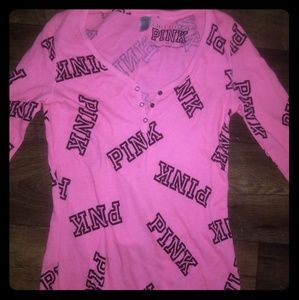 Victoria Secret Pink onesie with bum flat!